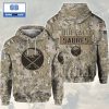 NHL Boston Bruins Camouflage 3D Hoodie ver 2