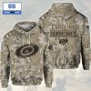 NHL Calgary Flames Camouflage 3D Hoodie