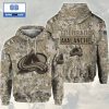 NHL Chicago Blackhawks Camouflage 3D Hoodie