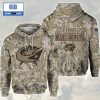 NHL Dallas Stars Camouflage 3D Hoodie