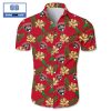 NHL Edmonton Oilers Tropical Flower Hawaiian Shirt