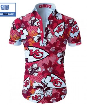 NHL Kansas City Chiefs Tropical Flower Hawaiian Shirt