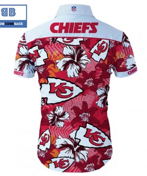 NHL Kansas City Chiefs Tropical Flower Hawaiian Shirt