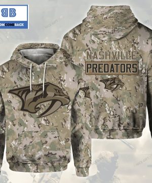 nhl nashville predators camouflage 3d hoodie 2 KCRx9