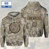 NHL New York Islanders Camouflage 3D Hoodie