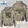 NHL Ottawa Senators Camouflage 3D Hoodie