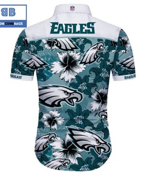 NHL Philadelphia Eagles Tropical Flower Hawaiian Shirt