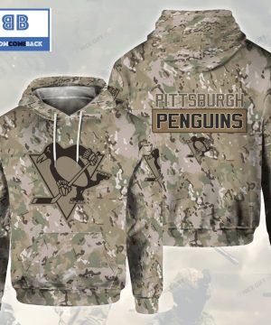 nhl pittsburgh penguins camouflage 3d hoodie 2 qNebk