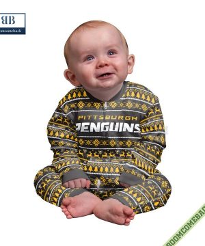 NHL Pittsburgh Penguins Family Pajamas Set