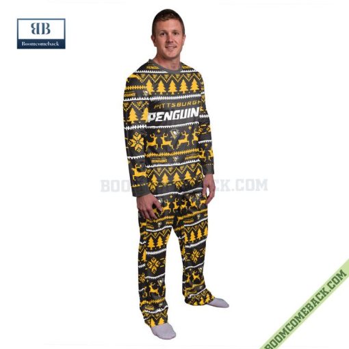 NHL Pittsburgh Penguins Family Pajamas Set