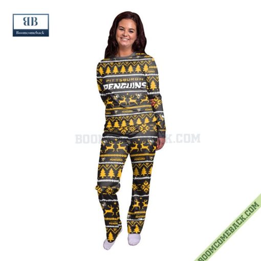 NHL Pittsburgh Penguins Family Pajamas Set