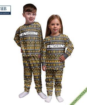 nhl pittsburgh penguins family pajamas set 7 9vs0z