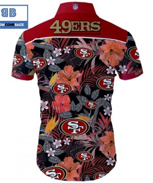 NHL San Francisco 49ers Tropical Flower Hawaiian Shirt