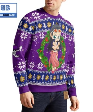 Nico Robin One Piece Anime Christmas Custom Knitted 3D Sweater