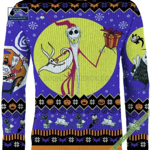 Nightmare Before Christmas 3D Ugly Sweater Gift For Adult And Kid