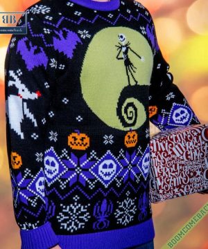 Nightmare Before Christmas What’s This 3D Ugly Christmas Sweater Gift For Adult And Kid