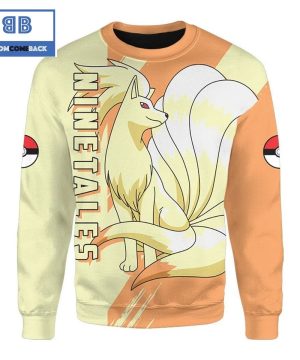 Ninetales Pokemon Anime Christmas 3D Sweatshirt