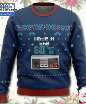 Nintendo Made In The 80’s Ugly Christmas Sweater