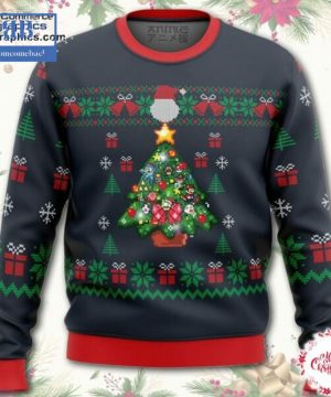 Nintendo Super Mario Christmas Tree Ugly Christmas Sweater