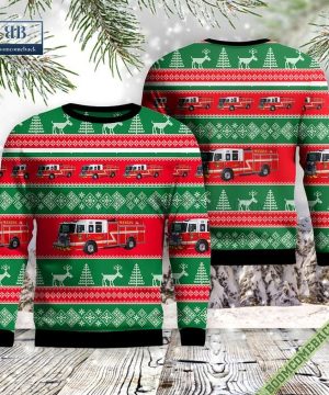 North Dakota, Mandan Fire Department Ugly Christmas Sweater