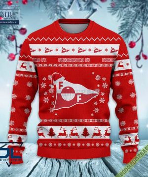 Fredrikstad FK Ugly Christmas Sweater Jumper