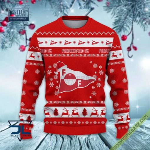 Fredrikstad FK Ugly Christmas Sweater Jumper