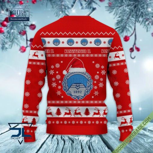 Kongsvinger IL Toppfotball Ugly Christmas Sweater Jumper