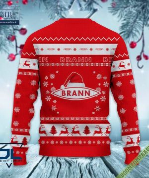 norwegian first division sk brann ugly christmas sweater jumper 5 o6ao9