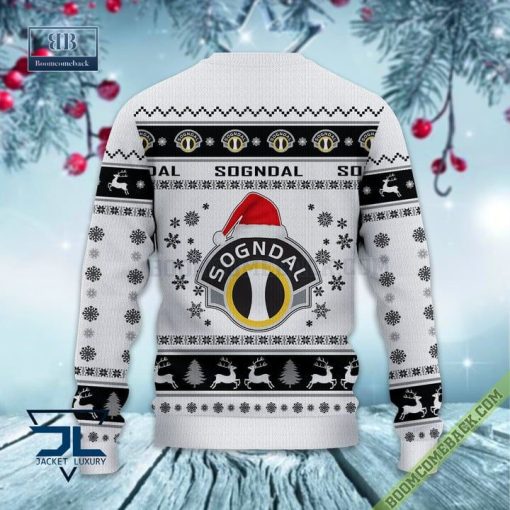 Sogndal Fotball Ugly Christmas Sweater Jumper