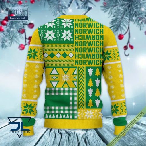 Norwich City Ugly Christmas Sweater, Christmas Jumper