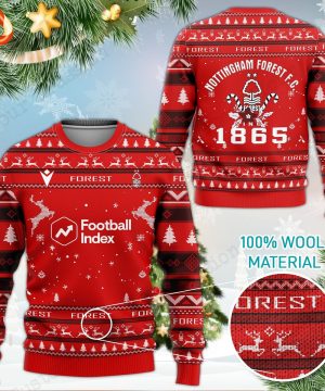 nottingham forest fc 3d ugly christmas sweater 2 ylfoV