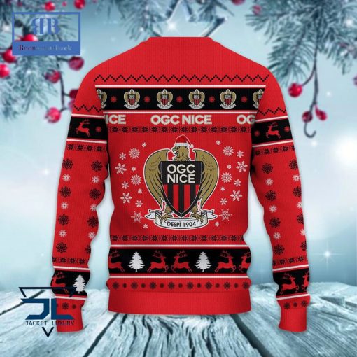 OGC Nice Santa Hat Ugly Christmas Sweater