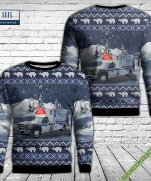 Ohio, Delaware County EMS Ugly Christmas Sweater