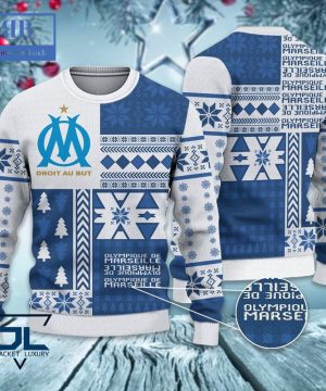 Olympique de Marseille Ugly Christmas Sweater