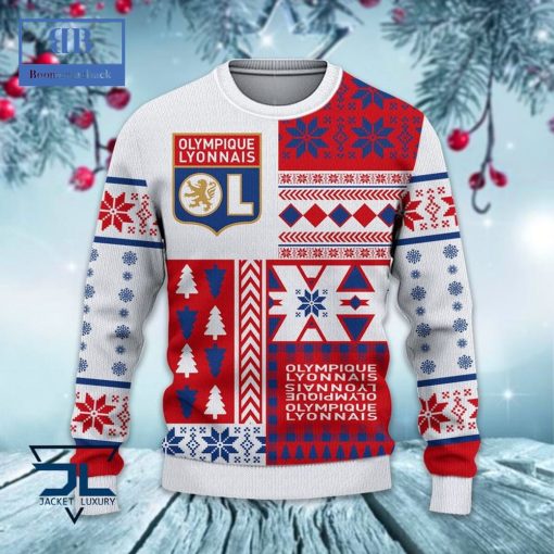 Olympique Lyonnais Ugly Christmas Sweater