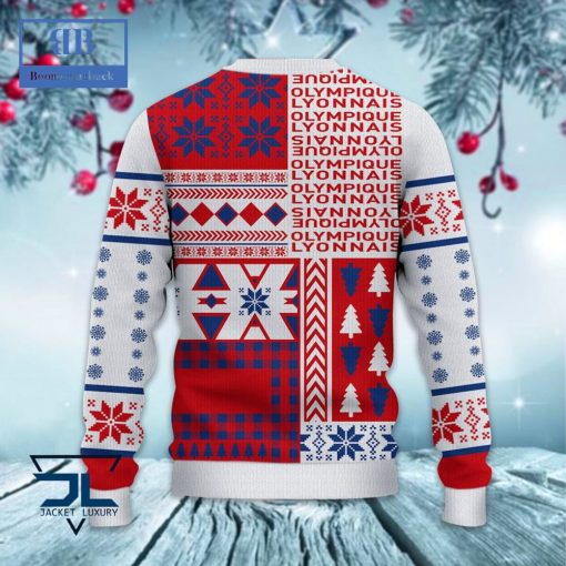 Olympique Lyonnais Ugly Christmas Sweater