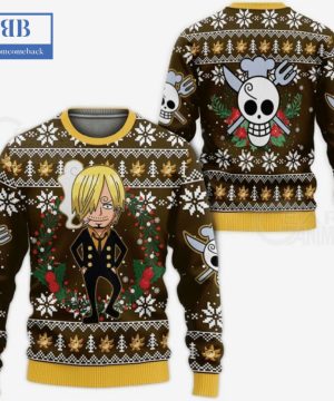 One Piece Sanji Chibi Ver 2 Ugly Christmas Sweater