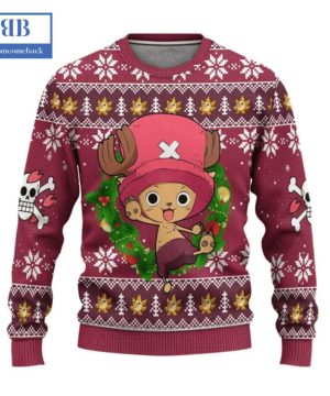 One Piece Tony Chopper Christmas Circle Ugly Christmas Sweater