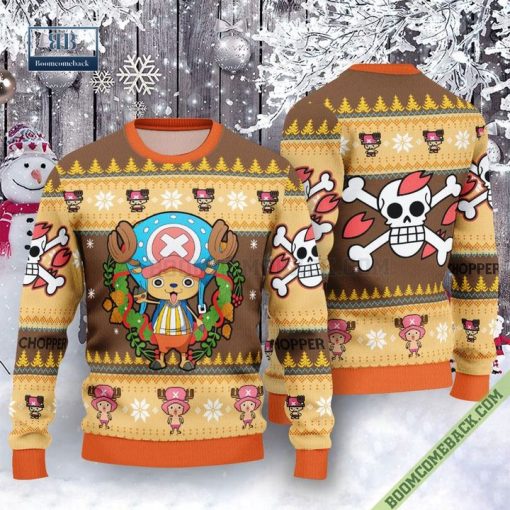 One Piece Tony Tony Chopper Ugly Christmas Sweater