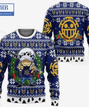 One Piece Trafalgar D. Water Law Chibi Ugly Christmas Sweater