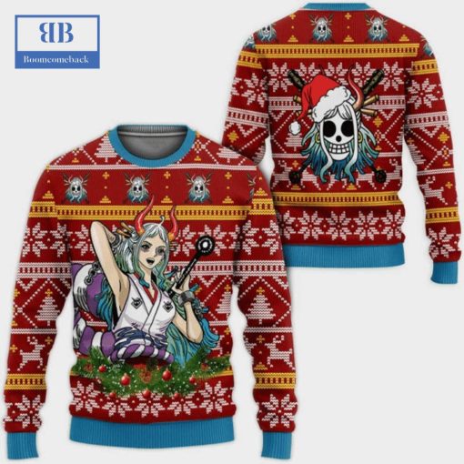 One Piece Yamato Ugly Christmas Sweater