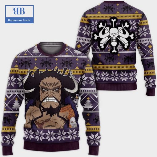 One Piece Yonko Kaido Ugly Christmas Sweater