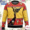 One Punch Man Saitama Chibi Ugly Christmas Sweater