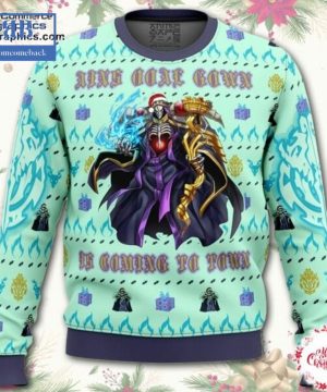 Overlord Ainz Ooal Gown Is Coming To Town Ugly Christmas Sweater