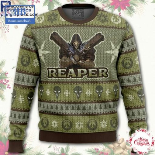 Overwatch Reaper Ugly Christmas Sweater