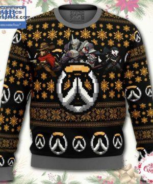 Overwatch Symbol Ugly Christmas Sweater