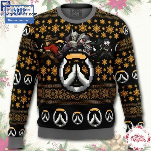 Overwatch Symbol Ugly Christmas Sweater