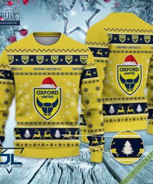 Oxford United FC Trending Ugly Christmas Sweater