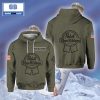 Skull United State Postal Service 3D Hoodie