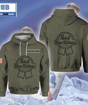 Pabst Blue Ribbon 3D Hoodie